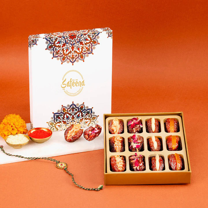 Gift Box Filled Dates 12 Pieces Special Edition